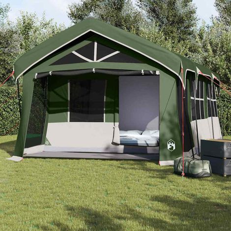 Carpas con techo Verde 620 x 322 x 240 cm Poliéster