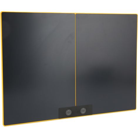 Tableau LCD 15 pouces ardoise magnétique jaune, tablette à dessin électronique écriture fluide, stylo inclus, idéal enfant tout-petit, cahier magique réutilisable (1/5)