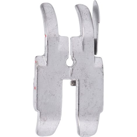 Set mit 2 tragbaren Nähfüßen aus Edelstahl, robust und multifunktional zum Kantenverbinden (1/5)