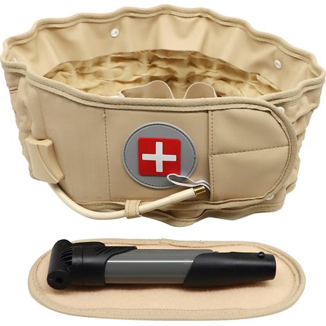Ceinture de décompression dorsale lombaire, soutien de la colonne vertébrale, dispositif de traction pour le bas du dos, homme et femme (1/5)