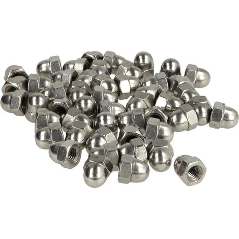 Ecrou borgne M8 selon DIN 1587 inox A2