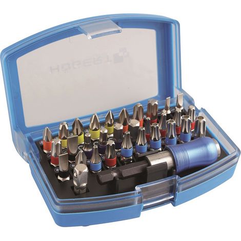 Högert Werkzeug-Set Bit-Satz 32-teilig Bithalter Schrauberbit Set HT1S400 Bitbox (1/5)