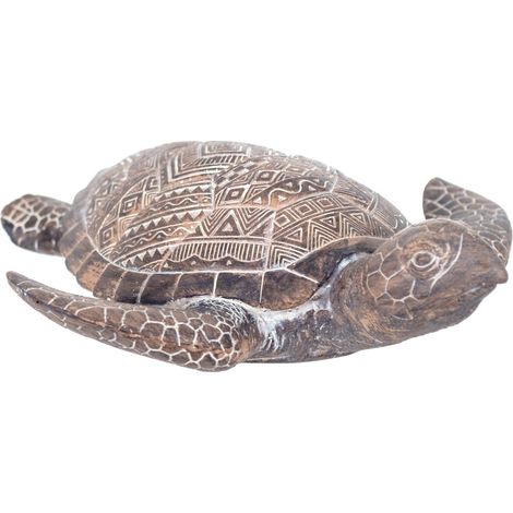 Signes Grimalt Figure de figurines de tortue  Brown Sailor Turtle 19x22x7cm 23731