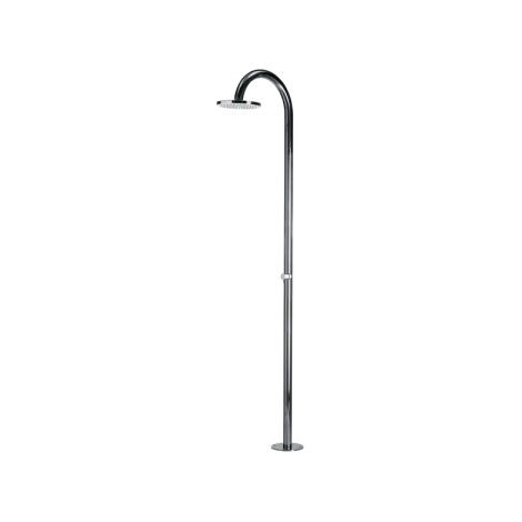 Colonne de douche extérieure à mitigeur progressif chromé OKI-FLOOR - Bossini L00375030 (1/2)