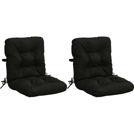Cojines para Sillas de Respaldo Alto en 2 Piezas VIANEN 2 pcs vidaXL (1/5)
