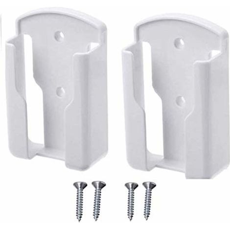Juego de 2 soportes de pared para mando a distancia de TV y sistema de aire acondicionado
