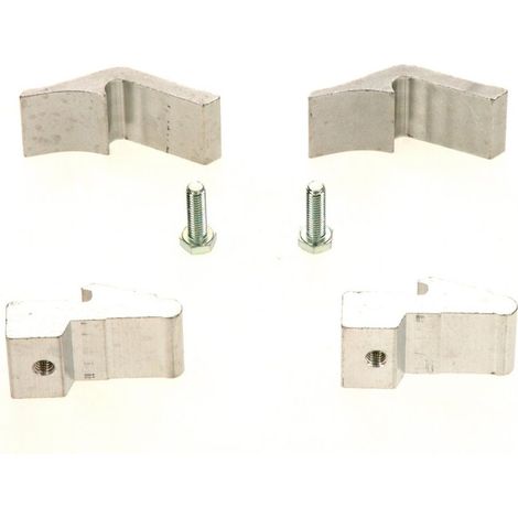 BOSCH Abrazadera de sujeción para evacuación de gases de combustión (2x), 7098860