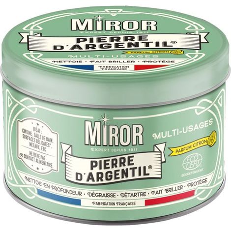 MIROR - Miror pierre de nettoyage argentil 300 g