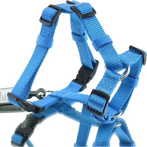 Nobby® Hunde Geschirr Classic S-M Himmelblau Brust 30-50 cm - Nylon (1/2)