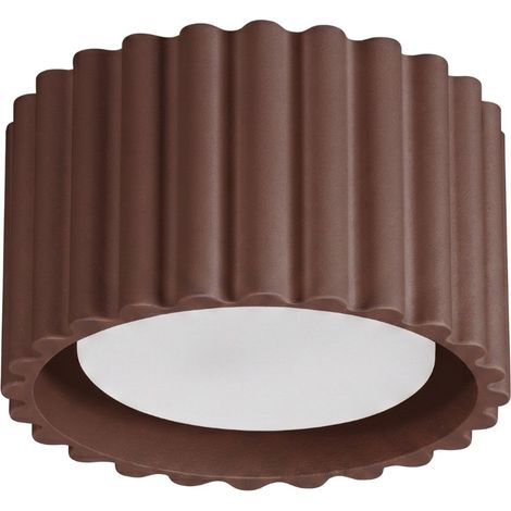 Deckenleuchten AURA braun 1xGx53 10cm Aluminium Sollux (1/5)