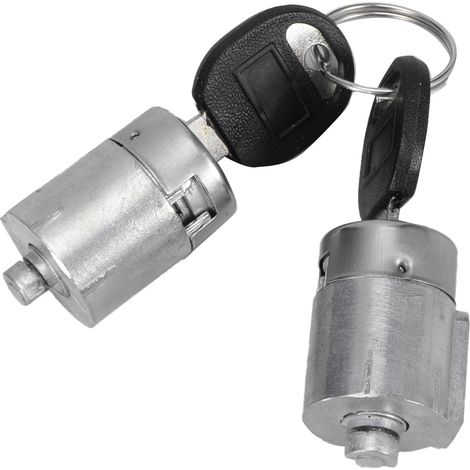 4 serrures de porte avec clés, jeu de remplacement pour modification de voiture, compatible Chevrolet C1500 1988‑1999 (1/5)
