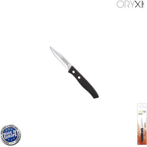 Cuchillo Aspen Mondador Hoja Acero Inoxidable 8 cm. Negro (1/5)