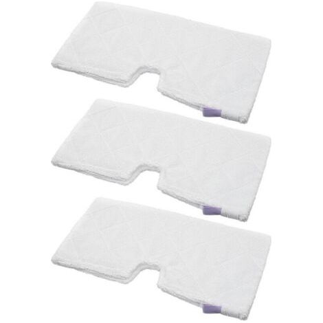 Tampons de nettoyage lavables en microfibre pour balai vapeur Shark Pocket S3501 S3601 S3901 (taille : 31,8 x 17,8 cm) (1/5)