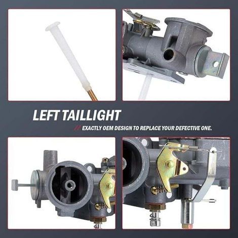 Kit de Carburateur 299437 pour Briggs & Stratton 4 Temps Adapté Aux Petits Moteurs & Stratton 135200 131231 100200 (1/3)