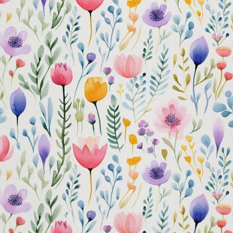 Decoffe Oxford exterior - Blumen - DX2905 (1/5)