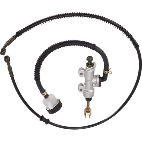 Tubo flessibile del serbatoio della pompa freno posteriore, trasmissione efficiente e resistente al calore per ATV Quad Pit Dirt Bike da 90cc a 250cc.