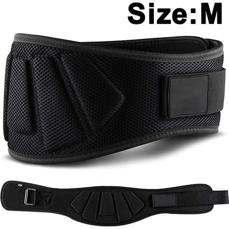 Ceinture De Soulevé De Terre - EVA Nylon - Soutien Lombaire Pour Musculation Fitness Cross Training - S M L XL (1/5)