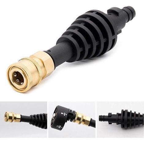 Adaptateur de rallonge pour outil de lavage de voiture et de jardin Worx Hydroshot (1/4)