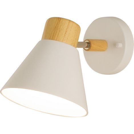 Green Mobility-Applique murale rétro en métal E27 – Lampe murale vintage 17x12cm – Peinture antirouille – Pour salon, chambre, salle de bain – (1/5)