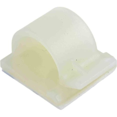 Clip serre-câbles auto-adhésif, Ø max 13.51mm en Nylon ( Prix pour Sachet de 50 )