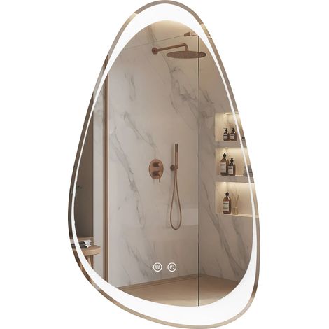 Spiegel Rea Art 90X50 Led Transparent