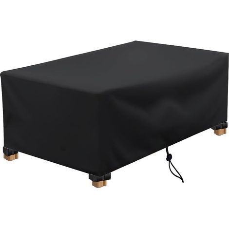 215 x 75 x 105 cm/LxWxH Outdoor Garden Furniture Cover Protective Cover 420D Oxford Tarpaulin for Garden Table Waterproof Square/Rectangle for Sofas and Other Outdoor Seats (1/5)