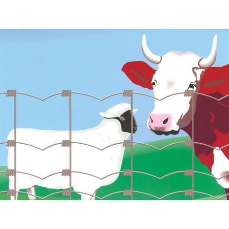 Frigerio RETE PER RECINZIONI GALVAFIELD  100/8/15 mt.50 H cm.100 (F. 1,70-2,00)