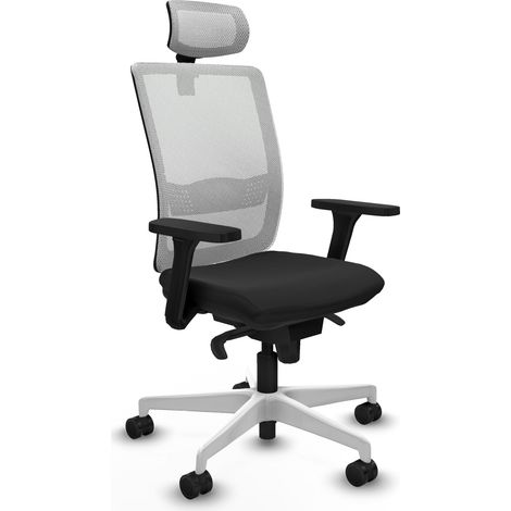 Silla piqueras y crespo Haches negro espuma alta densidad (1/2)