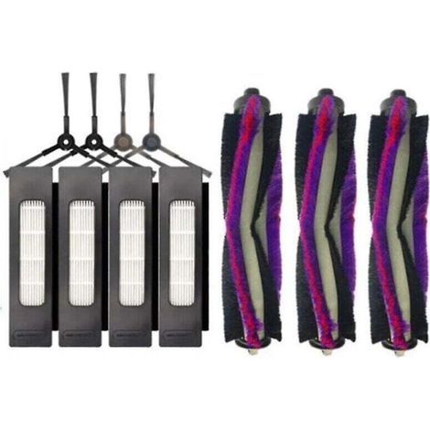 Kit d'accessoires 11 pièces pour aspirateur M7/I10/M71cn/M7pro/m7max brosse latérale principale filtre Hepa (1/3)