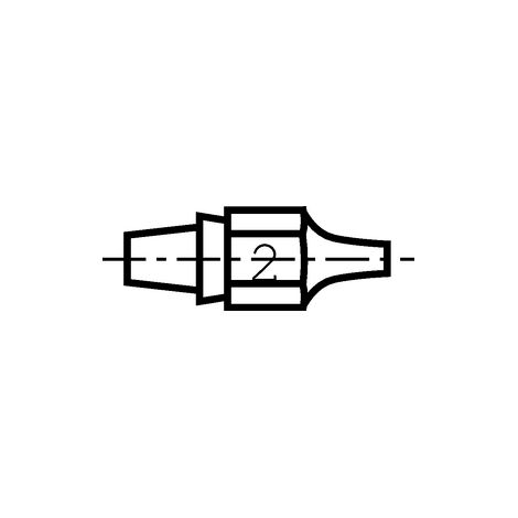 Buse de dessoudage Weller dx 112 système rapide transfert thermique