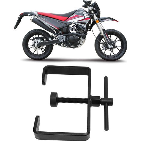 Outil de fixation de disque d'embrayage de moto 125-155 mm, compresseur de ressort d'embrayage (1/5)