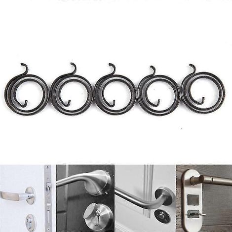 5pcs Replace Spring Door Knob Handle Latch Internal Coil Repair Torsion Spring (1/4)