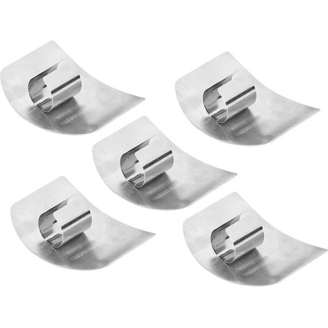 Protection des doigts avec protection sur l'acier inoxydable pour la cuisine 5 pièces de