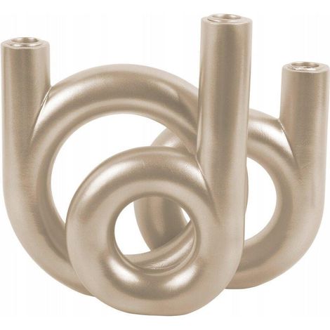 home-styling-collection Candelabro Moderno blanco o gris negro