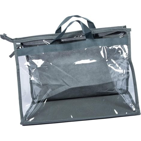 2 transparente, wasserdichte/wiederverwendbare, handliche, staubdichte Beutel für Kleiderschränke
