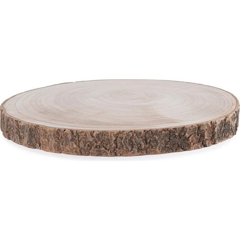 Dekorativer Holz-Teller Marvin Ø30 x3h