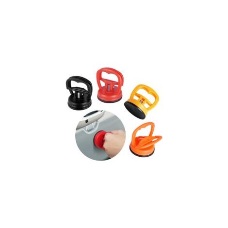 Debosselage Carrosserie, 4PCS Outils de Kit Debosselage Carrosserie, Ventouse Carrosserie, Extracteur Bosses Voiture, Kit de Réparation pour Carrosserie Voiture, Verre, Écran (1/5)