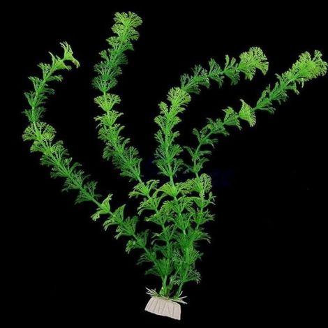 Plante Herbe Végétal Artificielle Plastique pour Aquatique Corail Décoration pour Aquarium 30cm (1/4)