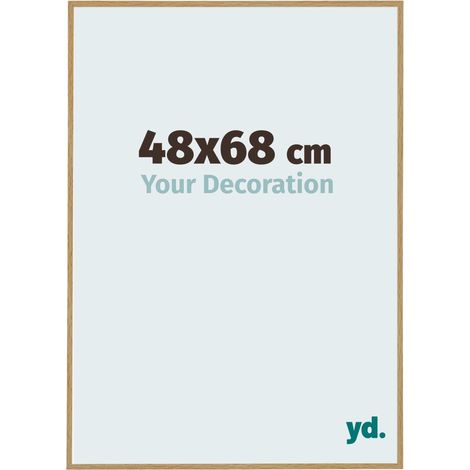 yd. - Cadre photo 48x68 - Hetre Clair - Plastique - Evry