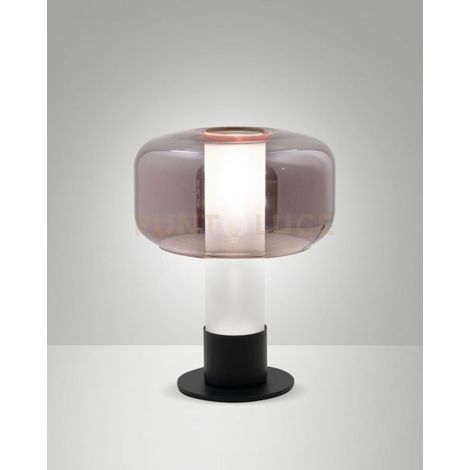 FLICK LAMPADA DA TAVOLO AMETISTA 1 LUCE ATTACCO E14 DIMMERABILE