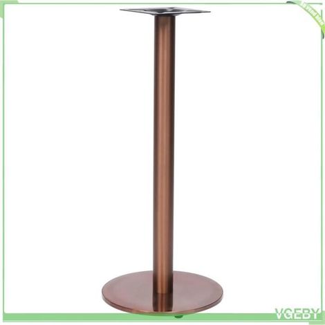 Pied de table de bistro - FAF7291712421280 - Doré - Acier inoxydable - Ø45 x 107 cm (1/5)