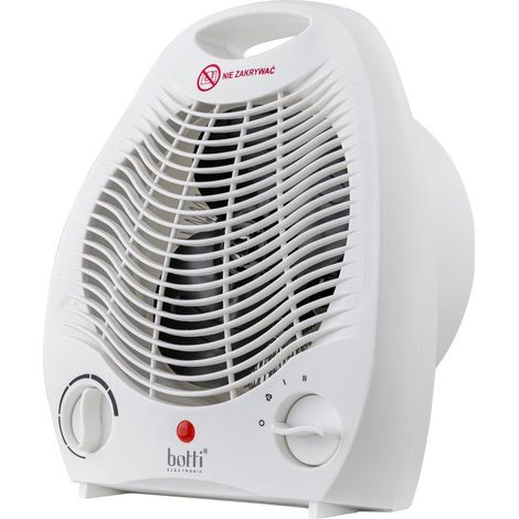 Calefactor con ventilador potente Botti Vento de 2000 W
