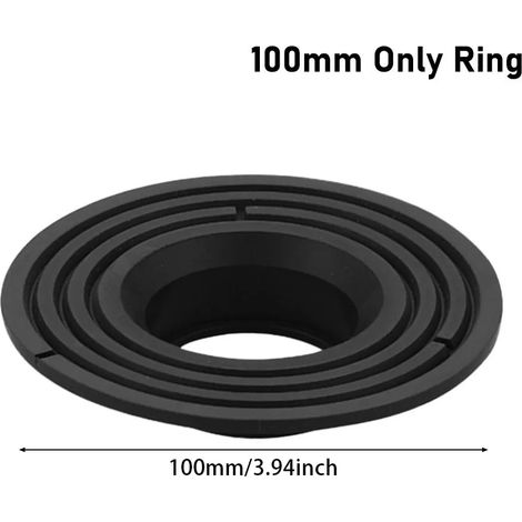 (100mm Only Ring)1Pcs Bathroom Floor Floor Drain Core Odor And Insect Proof Can Be Cut Sewer Cover Large Size 138mm Sewer Rapid Drainage (1/4)