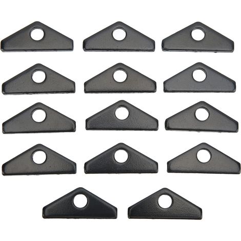 14 pièces couvercle de soupape en acier Mini onglet Kit Chrome haute résistance pour gros bloc BBC 396 427 454 502 moteur.