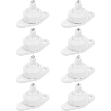 Supports muraux Healeved en 8 pièces pour alarmes infrarouges et détecteurs de mouvement, plastique
