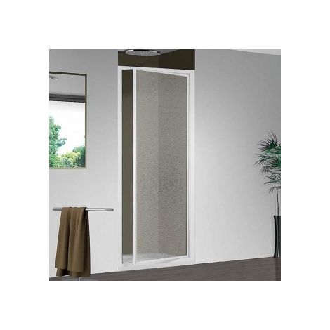 Porta doccia Smeralda in cristallo 3 mm. trasparente cm. 90