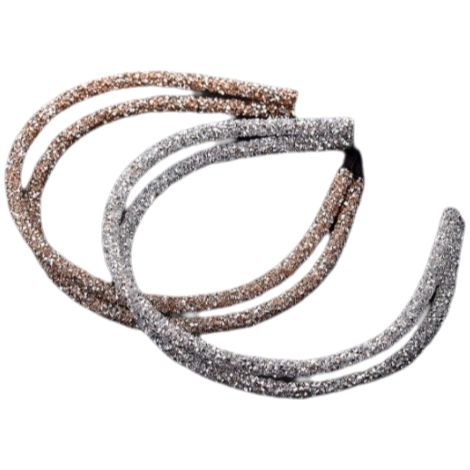 Headband Rhinestone - Double-Sided Crystal Hoop Hair Band - Imitation Diamond Decorative Headband for Women and Girls - 1 Piece (1/5)