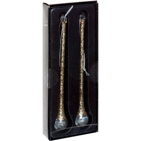 GOTA DE CRISTAL SDN X2 ORO 15CM - Feeric lights & christmas (1/4)