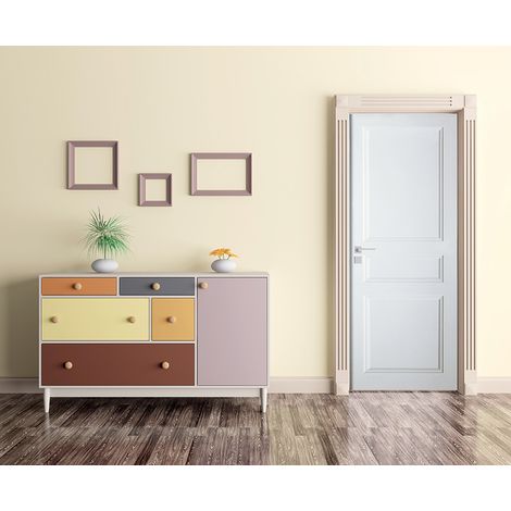 Tradition - Kit d'habillage de portes  Droit pour portes de 83 cm