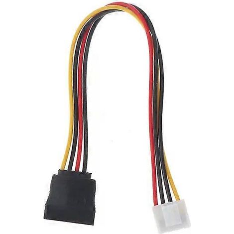 4-Pin-zu-SATA-Stromkabel für Mini-Videorecorder, IP-Kameras, CCTV-Festplatten (1:1/1:2) VH396-JXLGV (1/4)